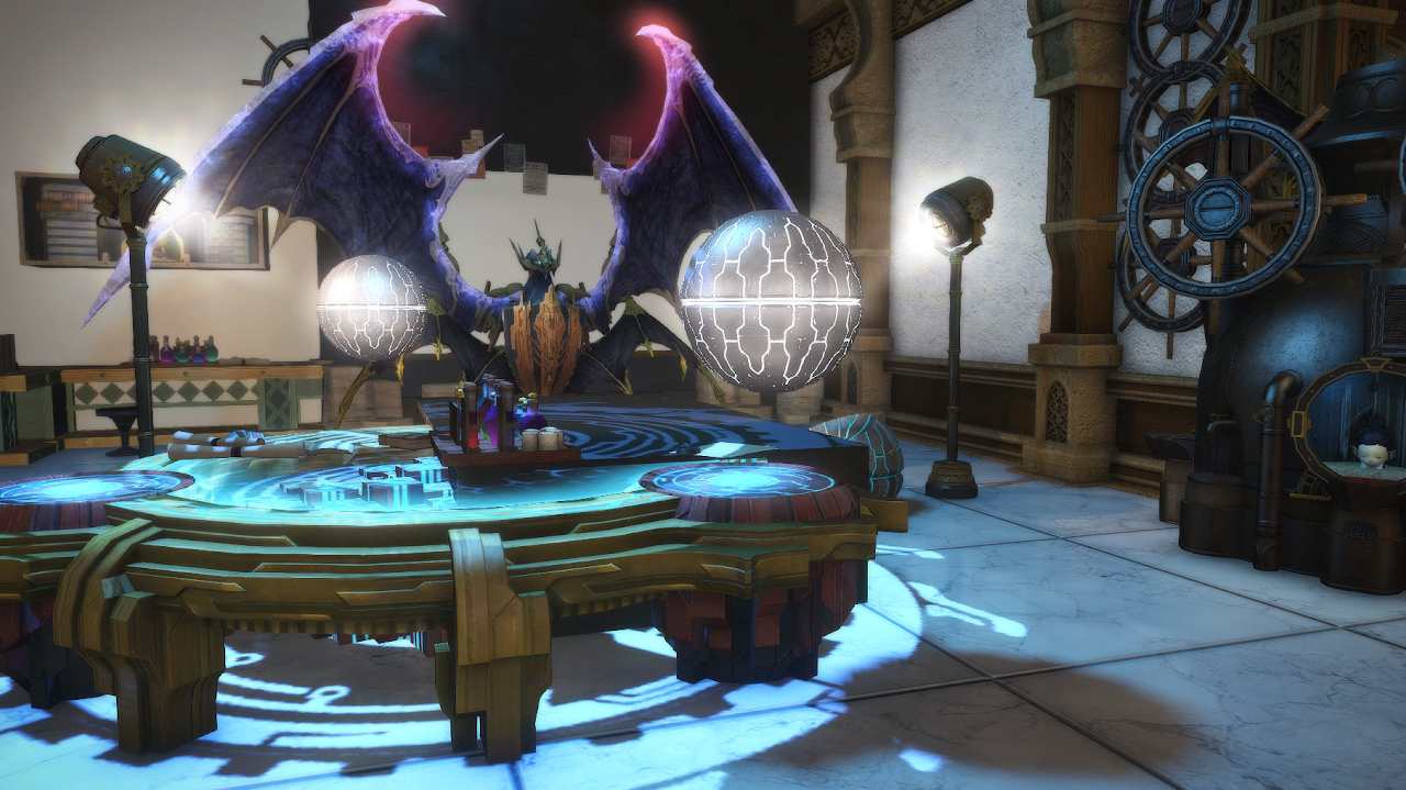 Ghoul Research Lab magitek table and laboratory equipment